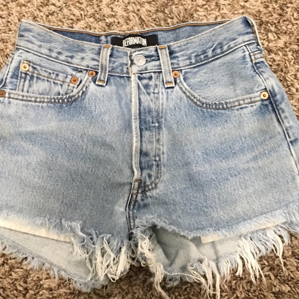 Reformation Levi’s Denim Shorts